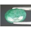 Image 3 : 4.55 ct NATURAL OVAL MIXED-CUT BRAZILIAN EMERALD ( $4,400 APPRAISAL )