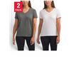 Image 1 : Lole Women's Active Wear (Heather Grey / White)