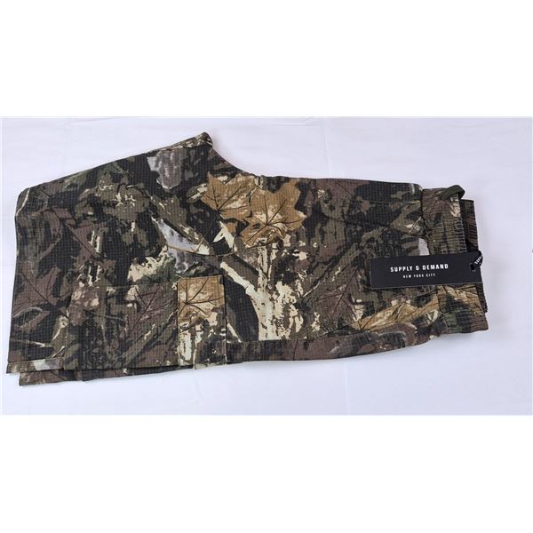 Supply & Demand pants (multi-tonal camouflage, brown green tan)