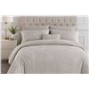 Image 1 : Fieldcrest Belleville Duvet Cover Set (Off-White) Size- Double/Queen