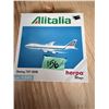 Image 1 : HERPA WINGS ALITALIA BOEING 747-200B 1:500 DIECAST MODEL AIRPLANE