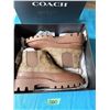 Image 2 : COACH BROWN ANKLE BOOTS BRAND NEW SIZE 10