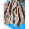 Image 1 : LISA INTERNATIONAL GENUINE SUEDE  & HAIR-ON HIDE COAT WOMENS LARGE 12-14
