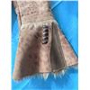Image 2 : LISA INTERNATIONAL GENUINE SUEDE  & HAIR-ON HIDE COAT WOMENS LARGE 12-14