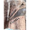 Image 5 : LISA INTERNATIONAL GENUINE SUEDE  & HAIR-ON HIDE COAT WOMENS LARGE 12-14