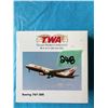 Image 1 : TWA BOEING 767-300 DIECAST MODEL AIRPLANE