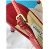 Image 4 : AUTHENTIC JIMMY CHOO LONDON RED PATENT LEATHER SLINGBACK PUMPS SIZE 37