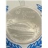 Image 12 : COMPLETE 1976 MONTREAL OLYMPIC STERLING SILVER COIN COLLECTION 28 COINS 30.35 TROY OUNCES
