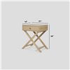 Image 5 : Tawny Cross NightStand (Light Wood)