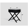 Image 3 : Tawny Cross NightStand (Black)
