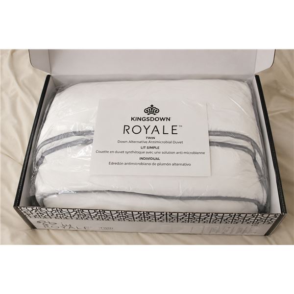 Kingsdown Royale Down Alternative Duvet - White