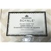 Image 2 : Kingsdown Royale Duvet Cover Set - Ivory Chevron