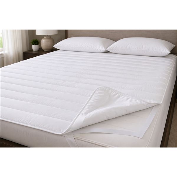 Luxury Mattress Protector - White