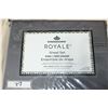 Image 2 : Kingsdown Royale Sheet Set - Grey