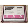 Image 1 : Safe Sleep Mattress Protector - Pink & White