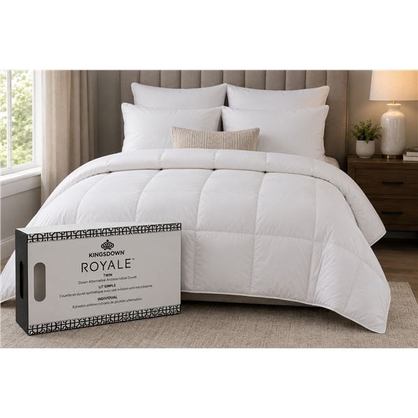 Kingsdown Royale Down Alternative Duvet - White