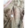 Image 2 : VINTAGE BROWN FUR-LINED LEATHER COAT SIZE MEDIUM