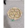 Image 1 : ROYAL WINTON DECORATIVE FLORAL TRAY WITH SCALLOPED EDGE