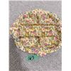 Image 2 : ROYAL WINTON DECORATIVE FLORAL TRAY WITH SCALLOPED EDGE