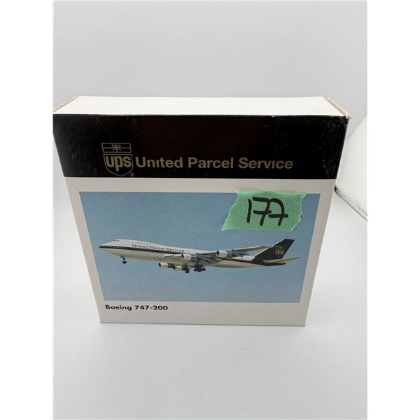 UNITED PARCEL SERVICE BOEING 747-200 DIECAST MODEL AIRPLANE