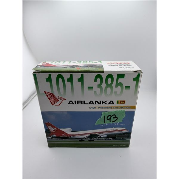 AIR LANKA 1011-385-1 1/400 DIECAST MODEL AIRPLANE