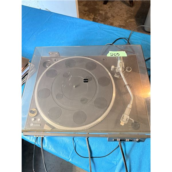 SONY PS-X6 DIRECT DRIVE STEREO TURNTABLE