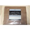 Image 2 : Sunset Luxury Weave Sheet Set - Taupe