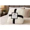 Image 1 : Kingsdown Royale Plush Throw - Ivory