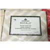 Image 2 : Kingsdown Royale Duvet Cover Set - Ivory Chevron