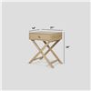 Image 5 : Tawny Cross NightStand (Light Wood)
