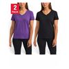 Image 1 : Lole Women's Active Wear (Purple/Black)