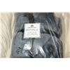 Image 2 : Kingsdown Royale Plush Throw - Charcoal Grey