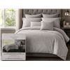 Image 1 : Fieldcrest Luxury Duvet Set - Light Grey