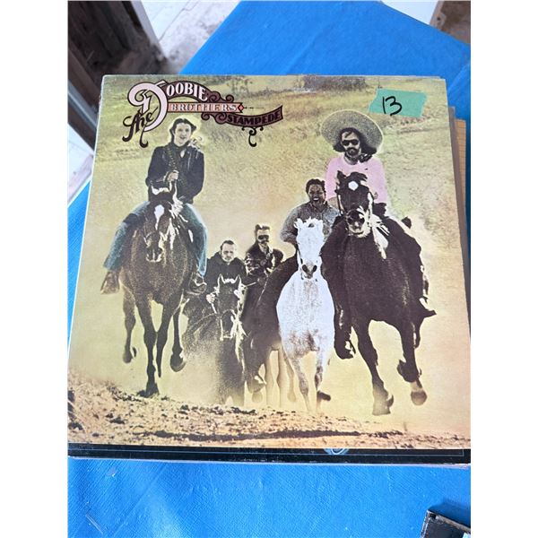 THE DOOBIE BROTHERS STAMPEDE VINYL RECORD