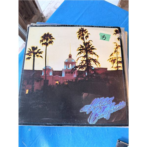 HOTEL CALIFORNIA VINYL RECORD