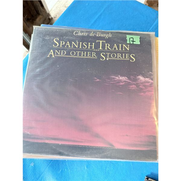 CHRIS DE BURGH SPANISH TRAIN AND OTHER STORIES VINYL RECORD