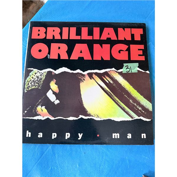 BRILLIANT ORANGE HAPPY MAN VINYL RECORD