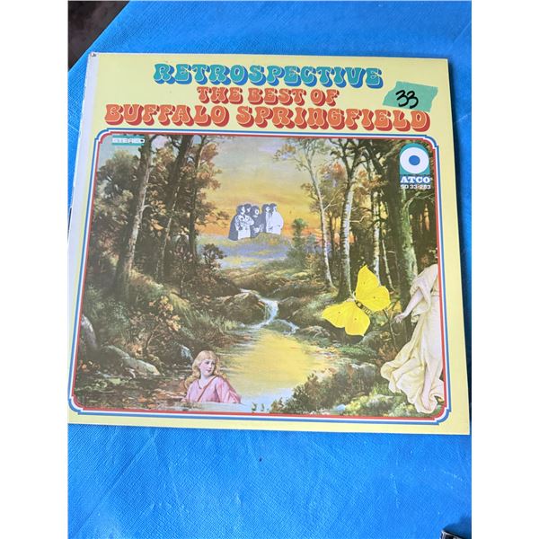 ATCO RETROSPECTIVE THE BEST OF BUFFALO SPRINGFIELD VINYL RECORD