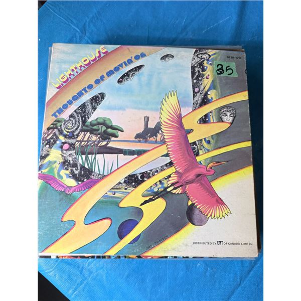 LIGHTHOUSE THOUGHTS OF MOVIN ON VINYL RECORD