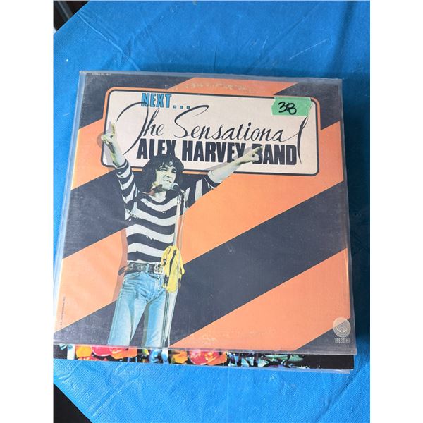 THE SENSATIONAL ALEX HARVEY BAND NEXT VINYL RECORD