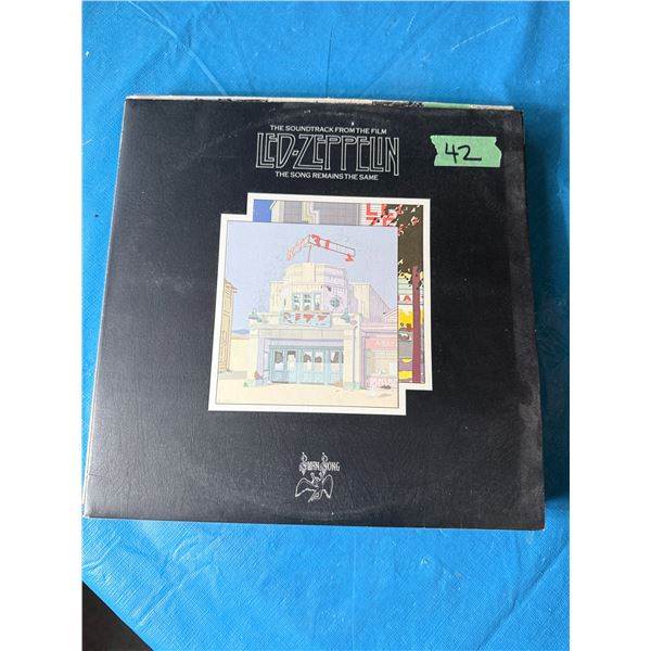 LED ZEPPELIN THE SONG REMAINS THE SAME THE SOUNDTRACK FROM THE FILM VINYL RECORD