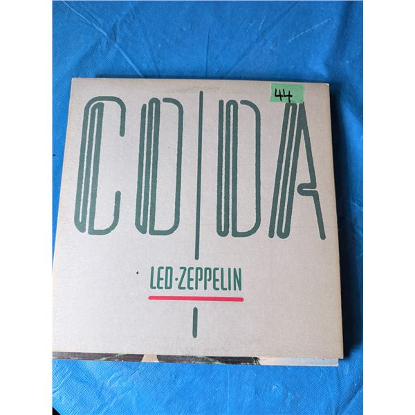LED ZEPPELIN CODA VINYL RECORD