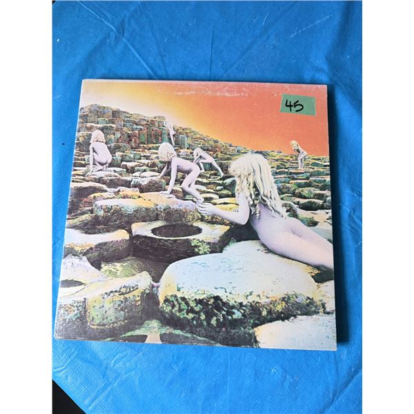 LED ZEPPLIN HOUSES OF THE HOLY VINYL RECORD