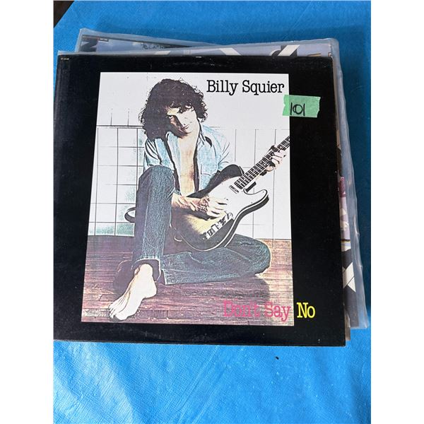 BILLY SQUIER DON'T SAY NO VINYL RECORD