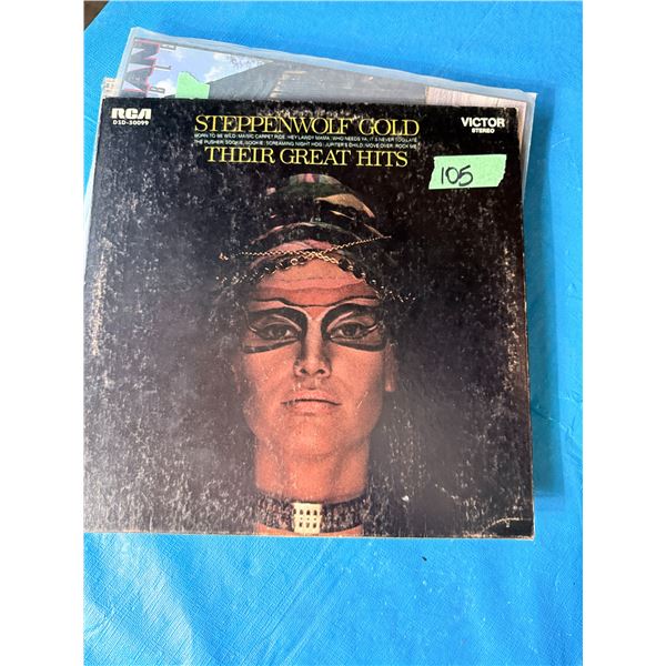 VICTOR STEPPENWOLF GOLD THEIR GREAT HITS VINYL RECORD