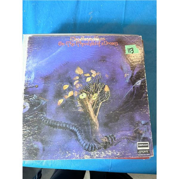 THE MOODY BLUES ON THE THRESHOLD OF A DREAM VINYL RECORD