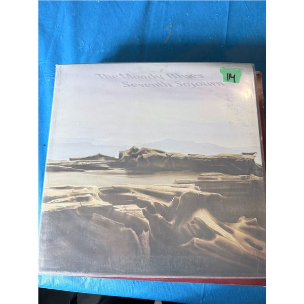 THE MOODY BLUES SEVENTH SOJOURN VINYL RECORD