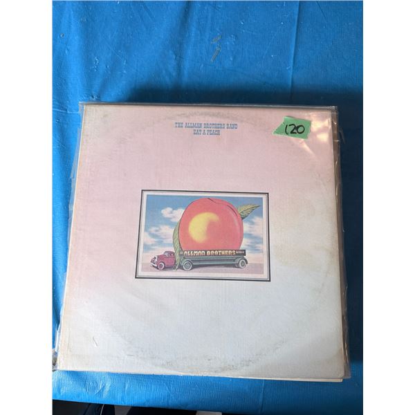 THE ALLMAN BROTHERS BAND EAT A PEACH VINYL RECORD