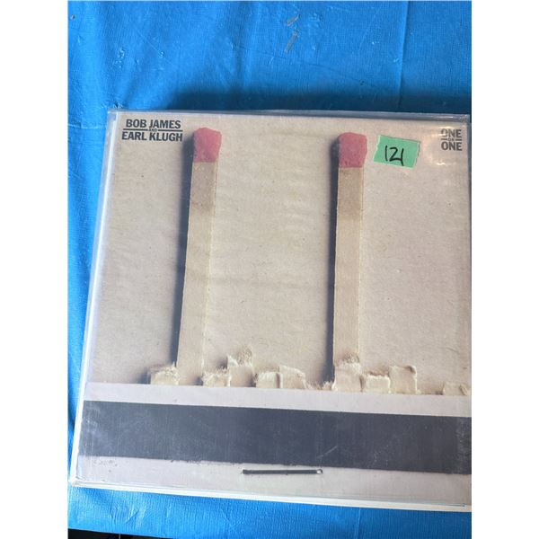 BOB JAMES AND EARL KLUGH ONE ON ONE VINYL RECORD