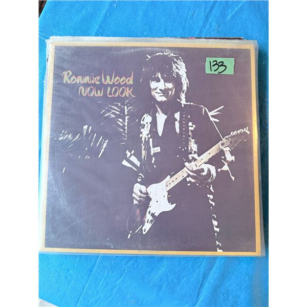RONNIE WOOD NOW LOOK VINYL RECORD